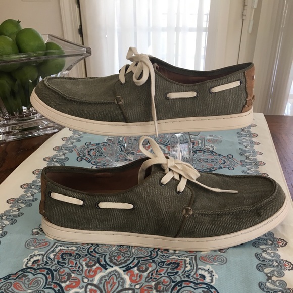 toms canvas boat shoes